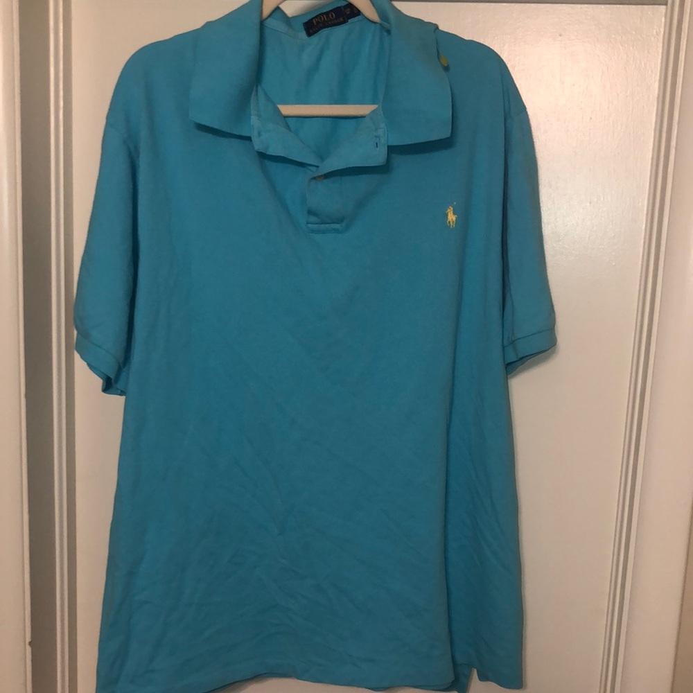 Polo 3XB polo Ralph Lauren aqua